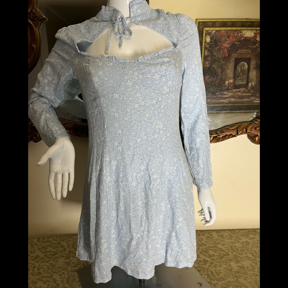 Baby blue forever 21 dress
